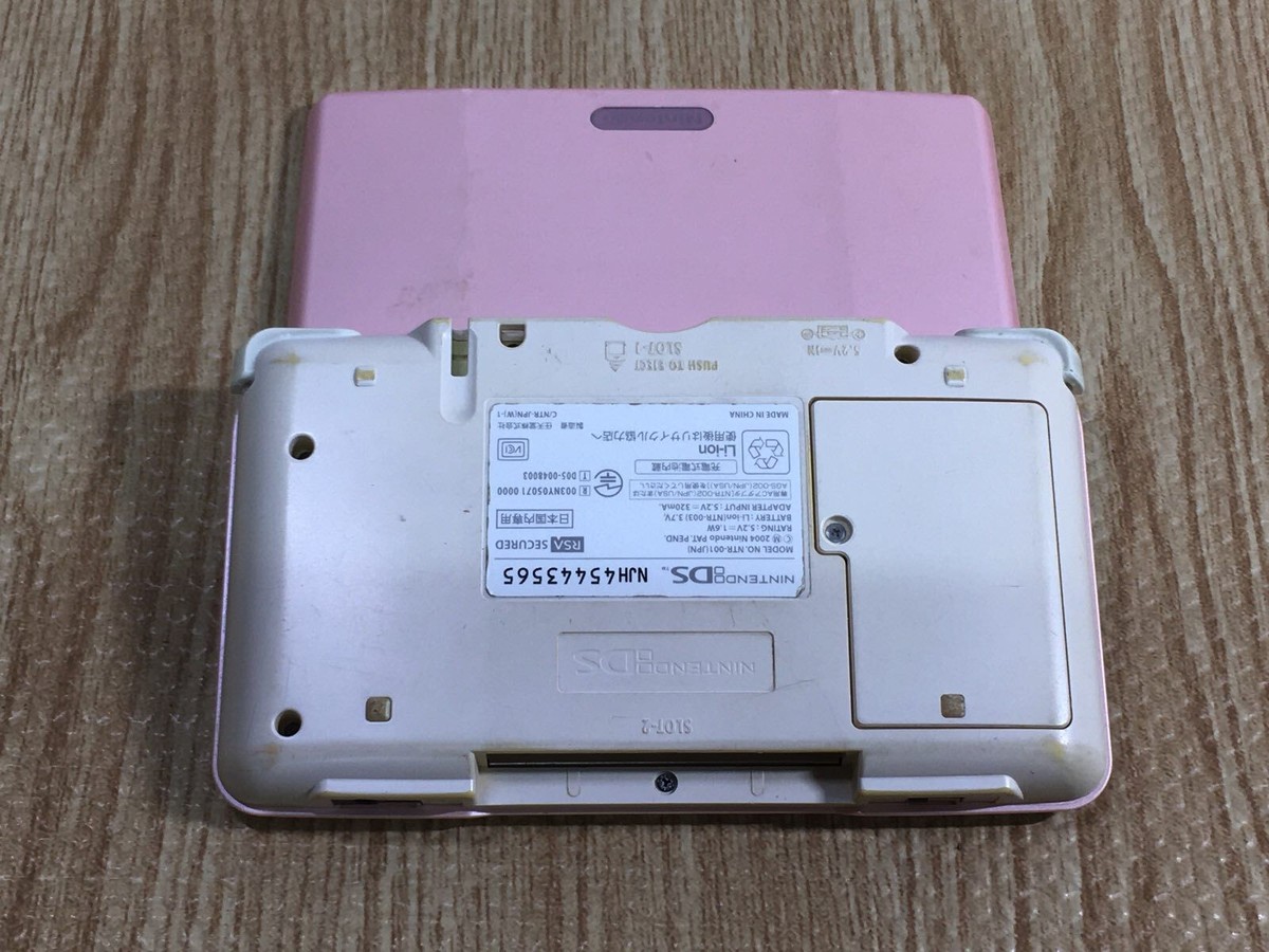 ニンテンドーDS LG2876 Plz Read Item Condi Nintendo DS Candy Pink Console