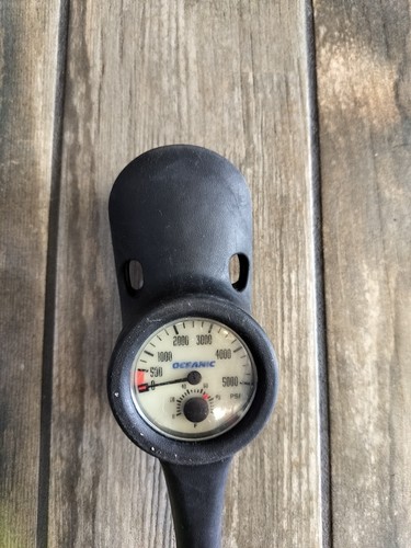 Aqua Lung Titan Regulator  w/ ScubaPro G250 Octo & Oceanic 3 Gauge Console Used - Bild 7 von 8