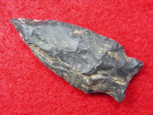 DRYBROOK FISHTAIL 1-7/8" NEW JERSEY Authentic Indian Artifacts
