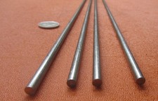 304 Stainless Steel Round Rod Bar, 3/16" Dia .187" x 48" Length, 4 Pcs, 16 Ft