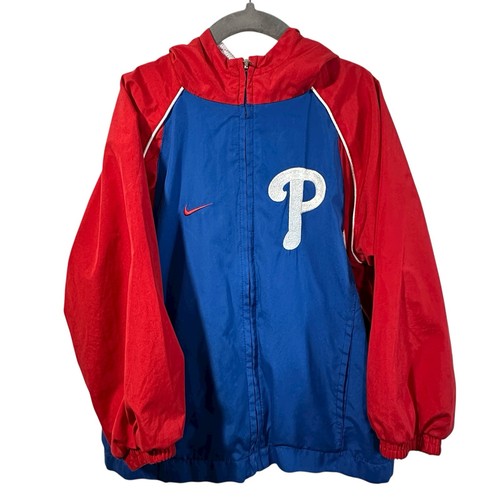 Jungen Philadelphia Phillies Jacke Gr. 5 Phillies Nike Team Apparel Windbreaker - Bild 1 von 10