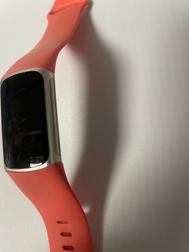 Fitbit Charge 6 Fitness Tracker - Pink/Coral/Champagne Gold - Well Worn - Picture 5 of 15