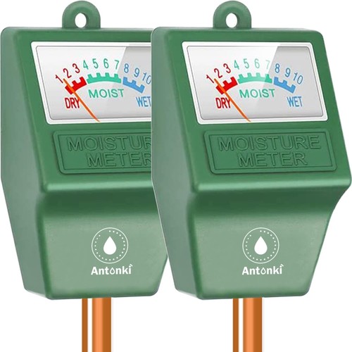 2 Pack Plant Water Meter, Soil Moisture Tester Hygrometer Sensor, Soil Water ...