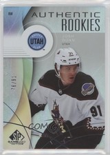 2024 Upper Deck SP Game Used Authentic Rookies Rainbow Foil 76/91 Josh Doan 1ot4