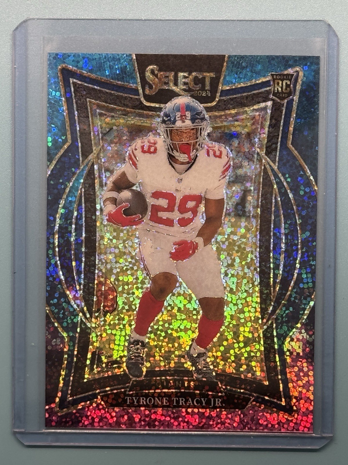 2024 Select Tyrone Tracy Jr Cosmic Prizm SSP Case Hit #61 Concourse Level Giants