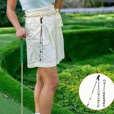 3 Pcs Portable Golf Stroke Counter Beaded Chain Golfing Scoring Score Keeper