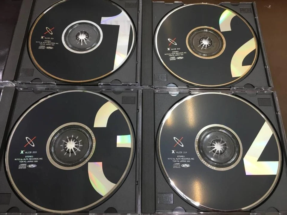 DEPECHE MODE X1 JAPAN-ONLY 4-CD BOX SET ALCB-201~4 From Japan Used - Image 3 of 4