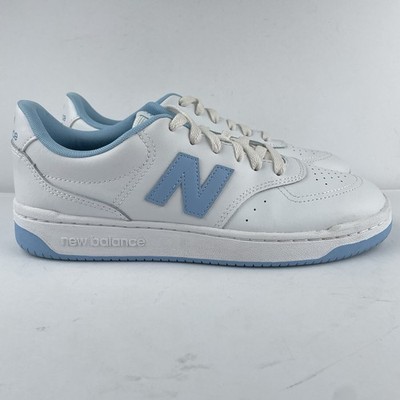 New Balance BB80 Court Sneaker Shoes White Baby Blue - Womens Size 10 / Mens 8.5