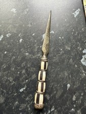 Vinatge Letter Opener No Markings Around 1960 rustic look 