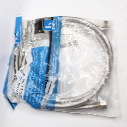 Homewerks Universal Dishwasher Supply Stainless Steel - Hose Only - Picture 2 of 4