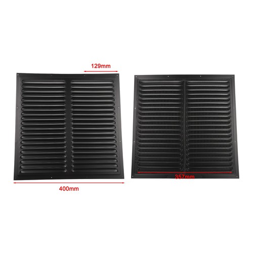 Aluminum Vent Grille Cover Square Exterior Wall Air Outlet Ventilation Grille - Picture 62 of 67