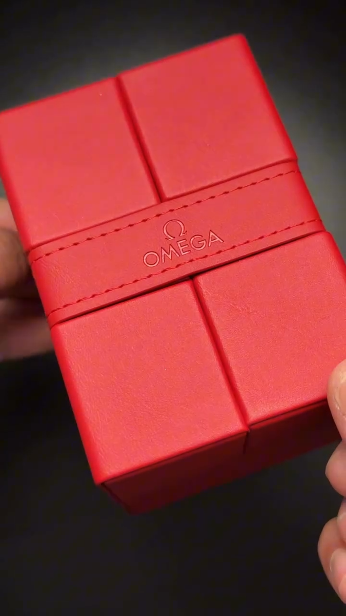Omega Watch Box Travel Case. Red Omega Travel Case | eBay