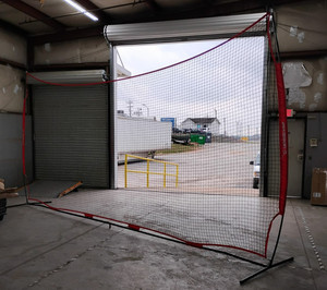 LACROSSE SCOOP 20x10 Foot  Backstop Net, 200 Sq Feet of Protection - W/ carrybag