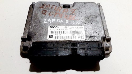 24417169 Motormanagement, Steuergerät, ECU  0 281 010 268 Opel Z DE729476-91