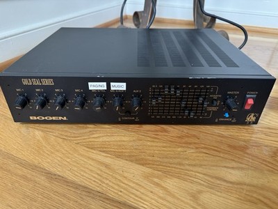 Bogen Communications Amplifier  Gold Seal Series Model GS35