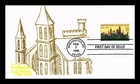 DR JIM STAMPS US COVER SMITHSONIAN 150TH ANNIVERSARY FDC THERMOGRAPHED