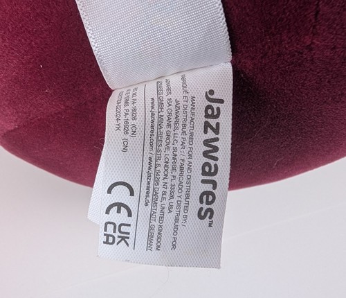 Squishmallow Ellison Frog 7.5” Plush 2024 Burgundy Plaid Tummy - Girly Goth - Picture 3 of 7
