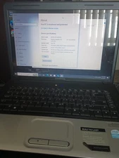 compaq laptop Windows 10 4 Gb RAM 120 Hd  Working Good Read See Photos 