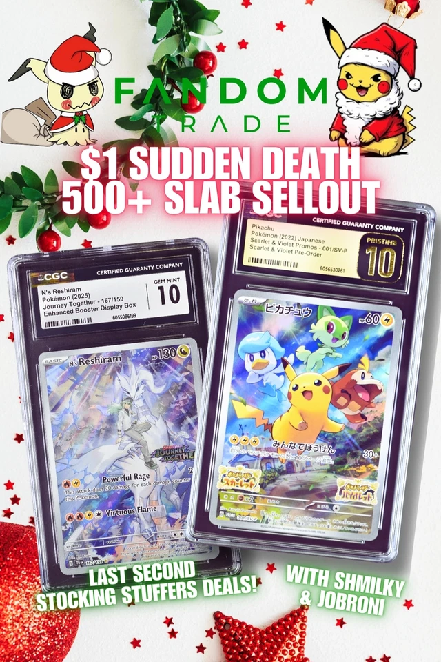 $1 SUDDEN DEATH SLABS🎄500+ STOCKING STUFFER SLAB SELLOUT☃️w/Shmilk & Joe🎄