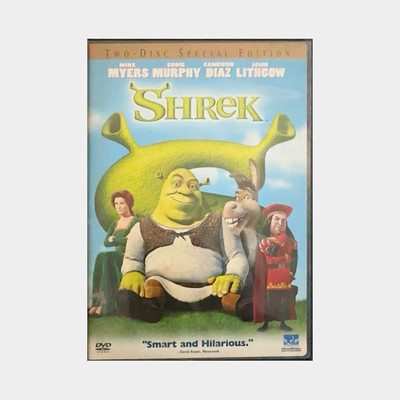 DreamWorks Shrek Two-Disc Special Edition DVD 2001 PG Region 1 NTSC Bonus