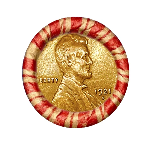 1921-S/1923-S XF Ends! EARLY! 1909-1929 Mix! Old Lincoln Wheat Penny Roll