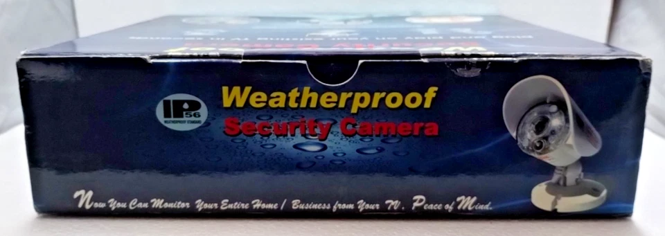 IP 56 Weatherproof Security Camera To TV Color W/ Night Vision & Mic - Image 3 of 4