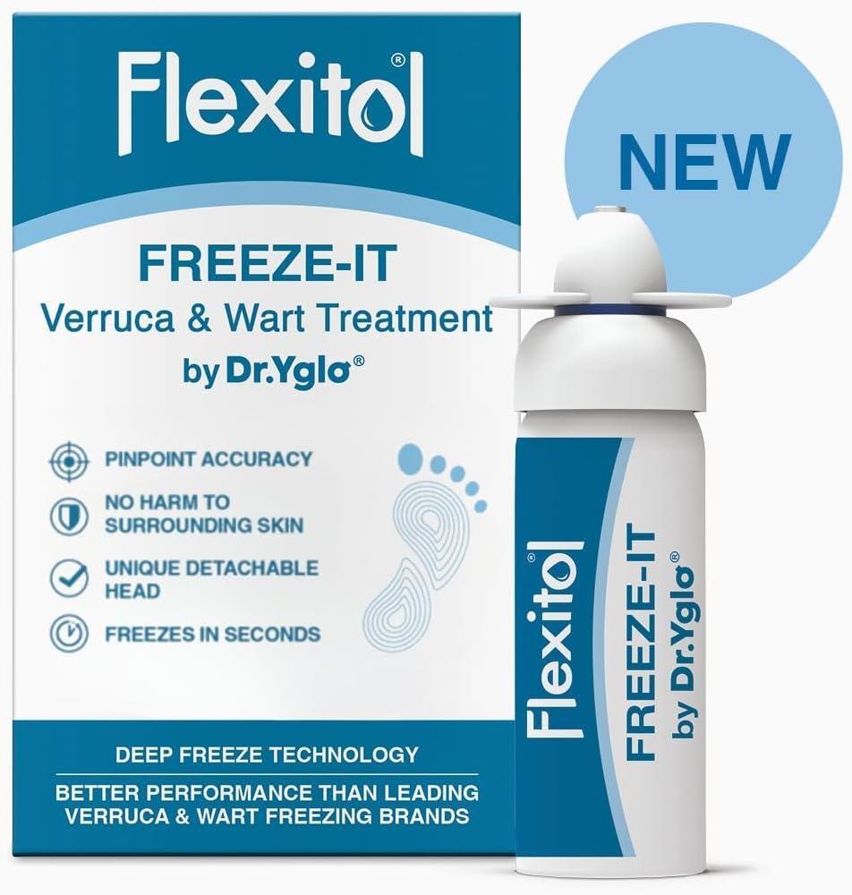 Freeze-It Verruca & Wart Treatment 50ml - 15 Applications, Cryotherapy Relief