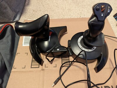 Thrustmaster T-flight Hotas X Flight Stick - Black Great Condition, Lightly Used