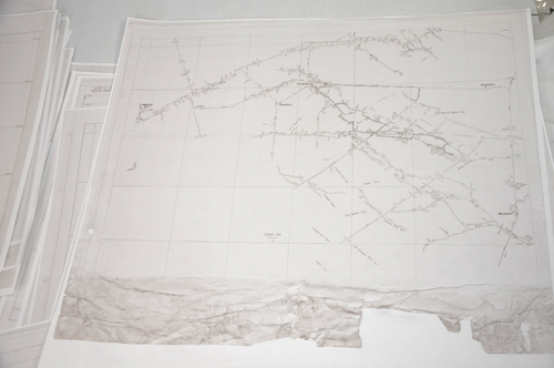 Butte Montana Mine Maps Schematic blueprint Kelley Steward Original Anaconda 51p - Picture 9 of 9