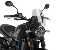 Puig Clear New Generation Sport Screen Benelli Leoncino 500 2016-2025