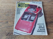 Modern Motor Feb 1964 Lotus Elan Sunbeam Alpine GT Hillman Minx Series V Renault