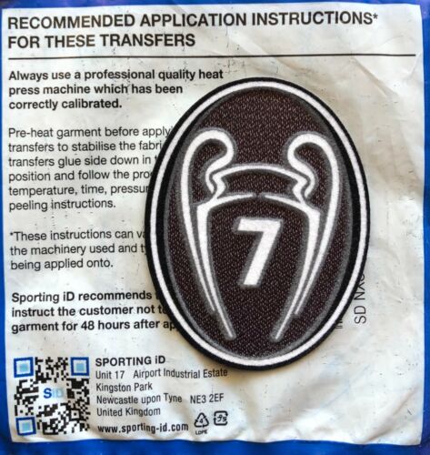 MILAN PATCH UFFICIALE 7 BOH OFFICIAL CHAMPIONS LEAGUE 2013-2021 Sporting  Id - Foto 1 di 1