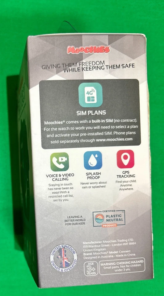 Moochies Connect All-In-One 4G Smartwatch Phone for Kids Touchscreen Video/Voice - Image 4 of 4