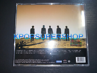 K-POP 3rd Album Memories CD Booklet Great OOP Rare 1st Gen KPOP