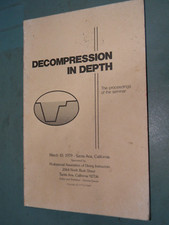 Decompression in Depth Booklet 1979 Professional Association Diving Instructors 