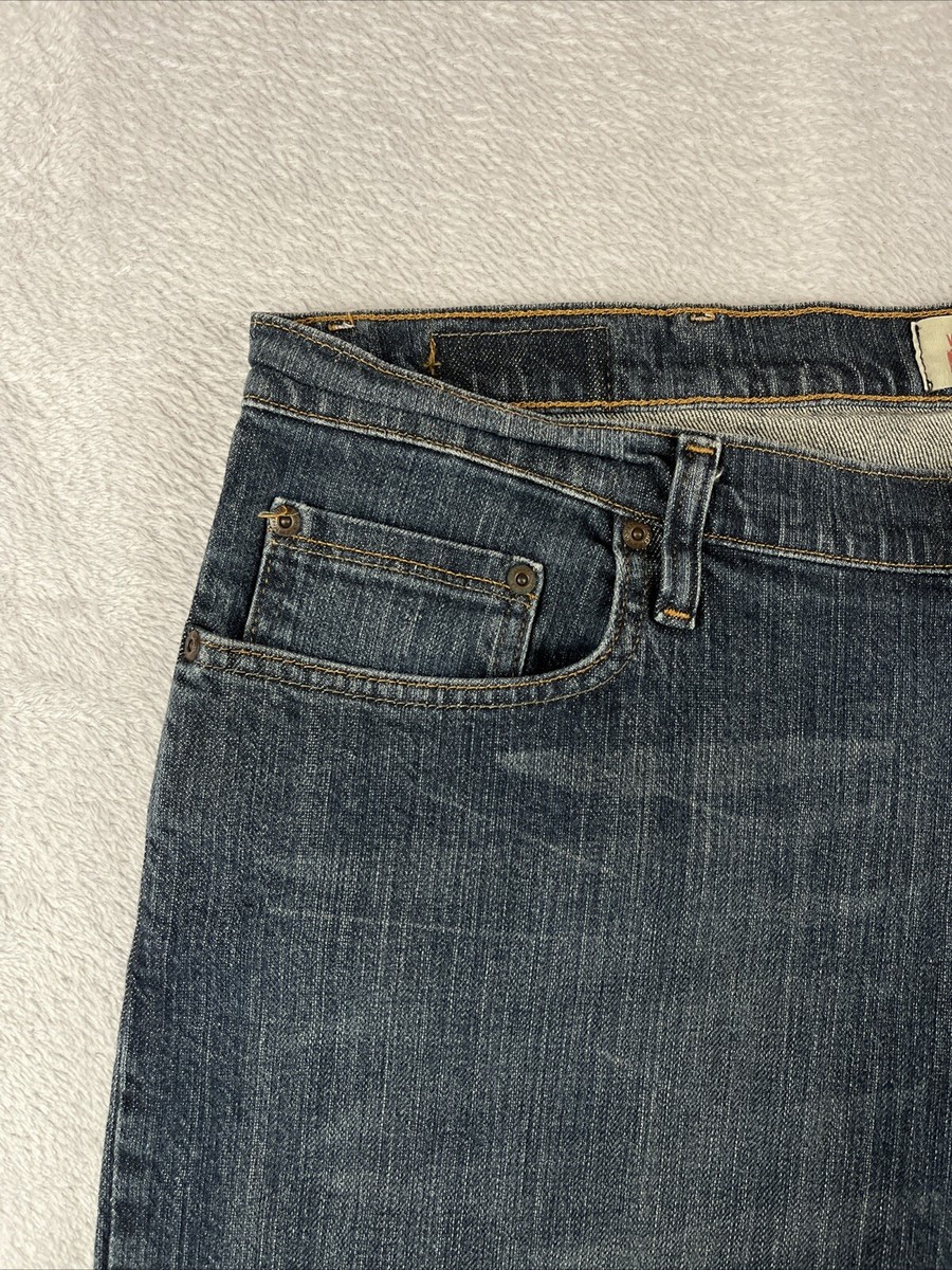パンツ W40 WRANGLER BAGGY DENIM MEDIUM WASHED Men's Loose Fit Jean