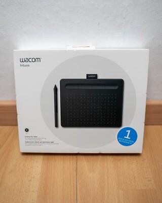 Wacom Intuos S CTL-4100WLK Grafiktablet mit Druckempfindlichem Shift - Schwarz