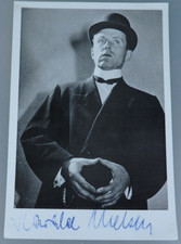 Autogramm Harald Nielsen Komiker Radio Show "Da lacht der B&auml;r" 1956 (100269)