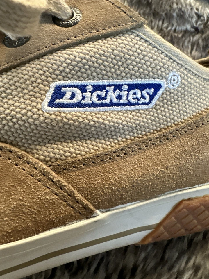 Zapatos Dickies De Colección Años 90 Gamuza Y Lona Talla 12 Para Hombre’s Foto 3 de 4