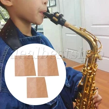 3 x Saxophone Joint Neck Cork Sheet 5.91x3.9x0.05inch for Music Lover