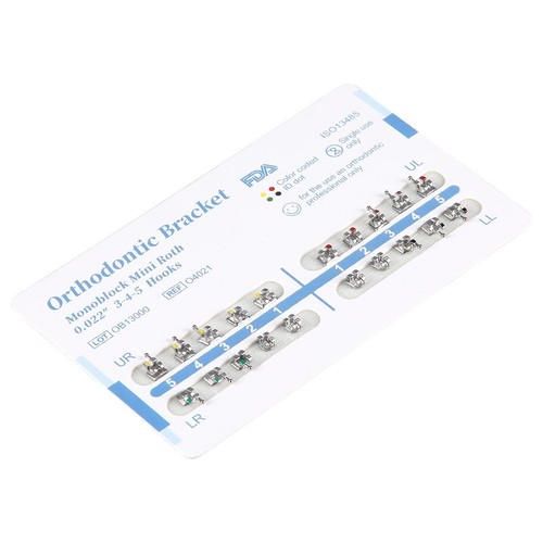 Dental Orthodontic Brackets Braces / Anterior Teeth Torque / Close Coil Spring - Picture 141 of 144