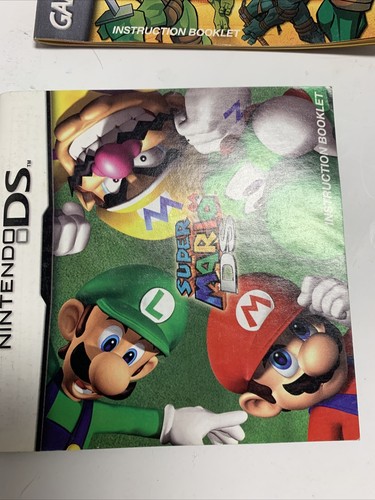 Game Boy Advance GBA Handbuch 4 Stück Metroid Mario Teenage Mutant Ninja Turtles - Bild 8 von 10