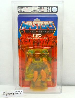 MOTU, Fisto, AFA graded, Masters of the Universe, MOC, He Man