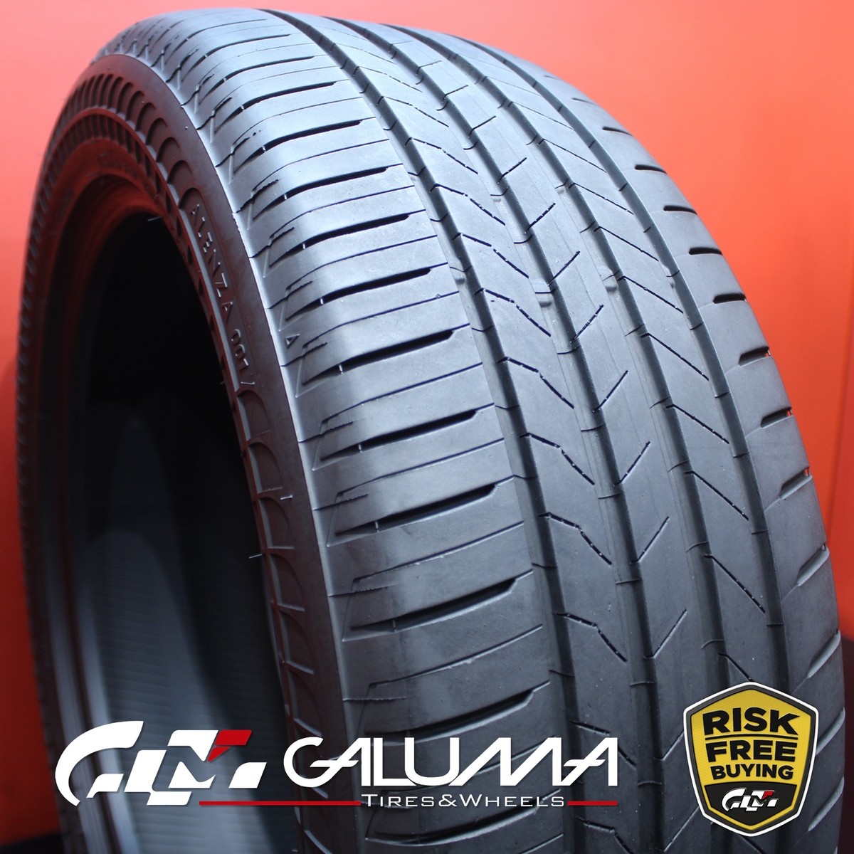 1 (One) Tire LikeNEW Bridgestone Alenza 001 RFT RunFlat 235/50R20