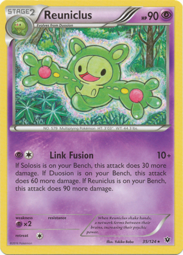 Reuniclus - 35/124 - Rare - XY Fates Collide - NM-Mint!!!