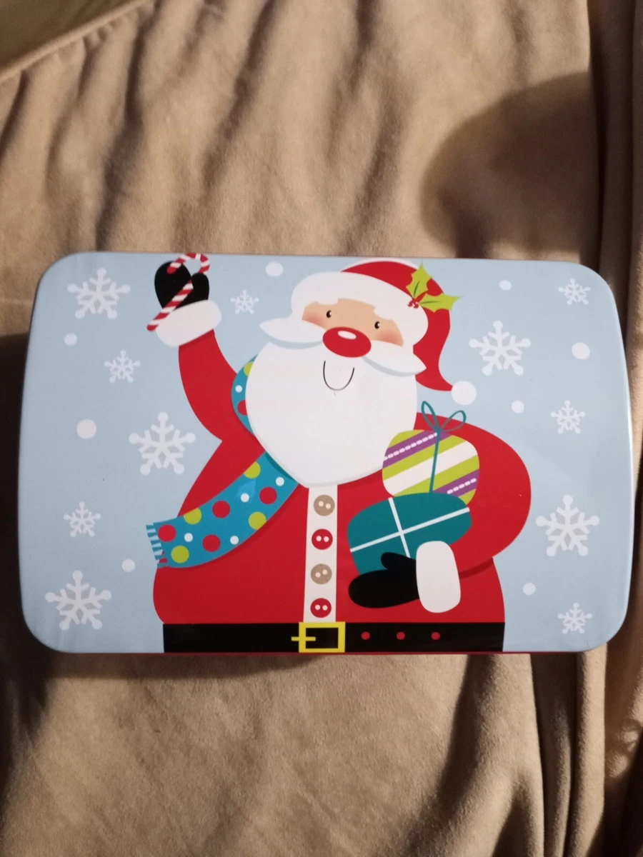 Holiday metal tins deals