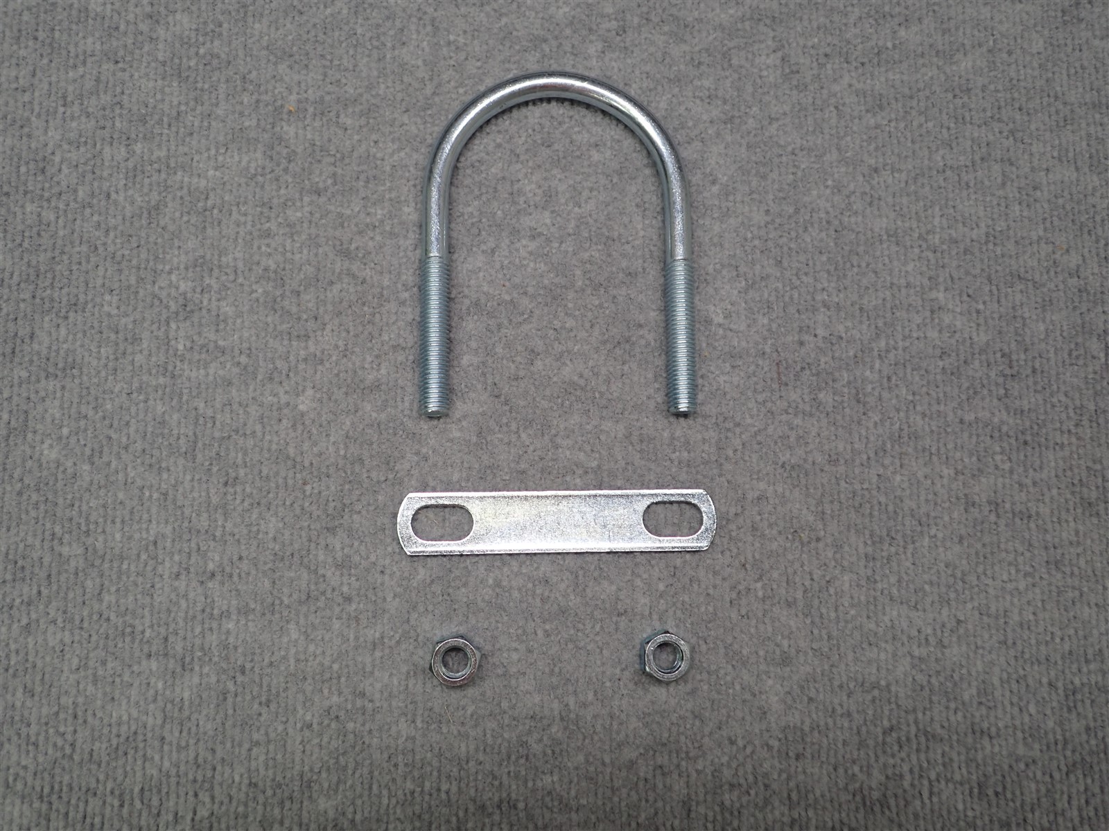 NEW HINDLEY (10 BOX) 11231 95C UBOLT 1/2" X 31/2" W/NUTS & PLATE ZINC