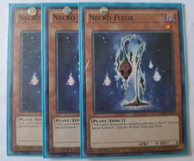 Yugioh Necro Fleur Led8-en029 1st Edition Inglés | Meses Sin Interés