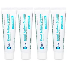 Globe Triple Antibiotic+Pain Relief Cream 1 oz (Compare to Neosporin)  (4 Pack)