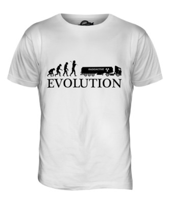 WASTE REMOVAL EVOLUTION OF MAN MENS T-SHIRT TEE TOP GIFT TRUCKER LORRY
